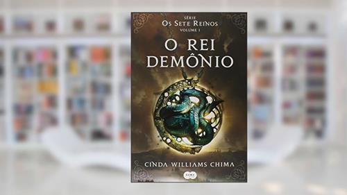 Capa de O rei demônio, do autor Cinda Williams Chima