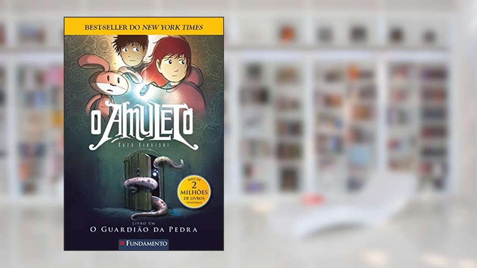 O Amuleto 01 - O Guardião da Pedra - 2ª Edição, do autor Kazu Kibuishi