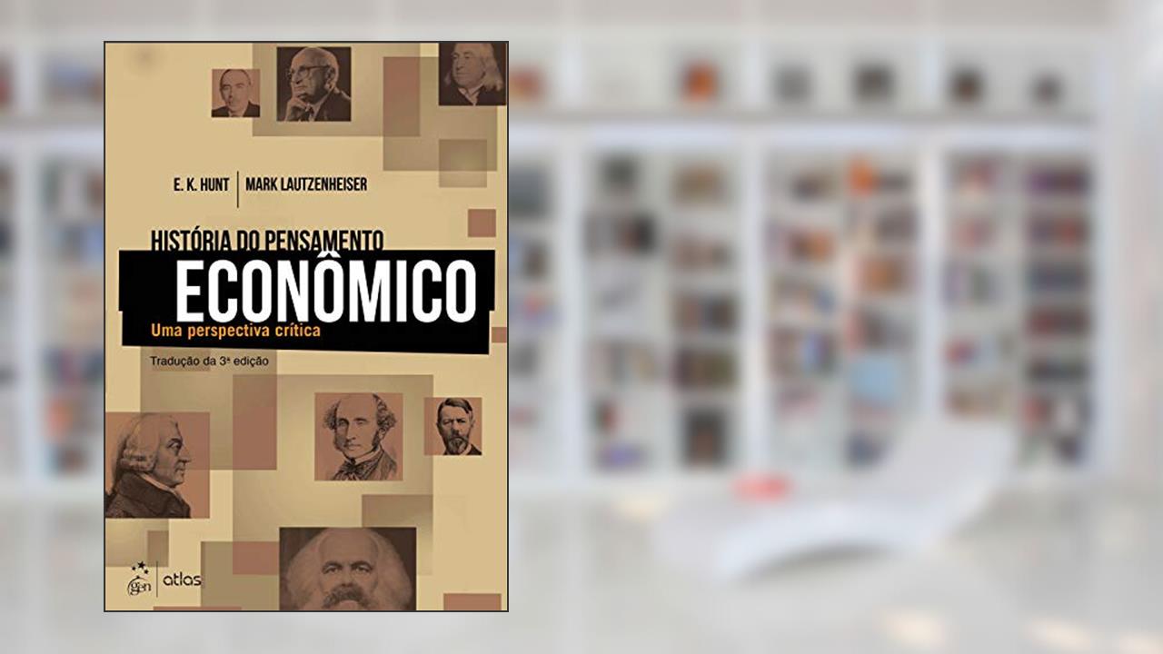 Capa de História do Pensamento Econômico - Uma Perspectiva Crítica, do autor Mark Mark Lautzenheiser