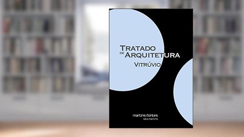 Capa de Tratado de arquitetura, do autor Vitrúvio