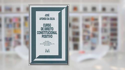 Capa de Curso de Direito Constitucional Positivo - 40 ed./2017, do autor Jose Afonso da Silva
