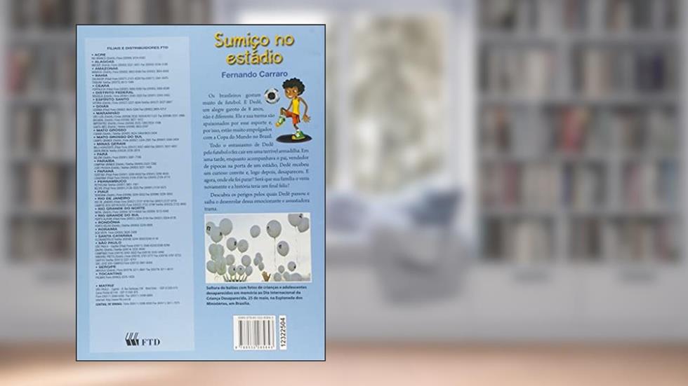 Sumiço no Estádio, do autor Fernando Carraro