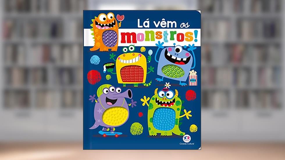 Ciranda Cultural, Lá vêm os monstros!, do autor Make Believe Ideas