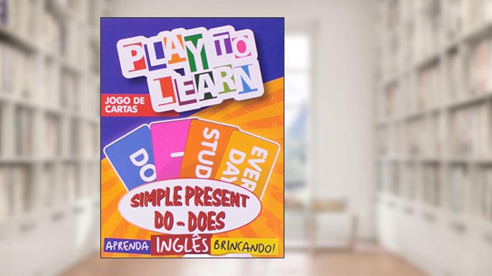Simples Present Do-Does - Jogo de Cartas. Coleção Aprenda Inglês Brincando, do autor Márcia Cristina Carvalho Garcia