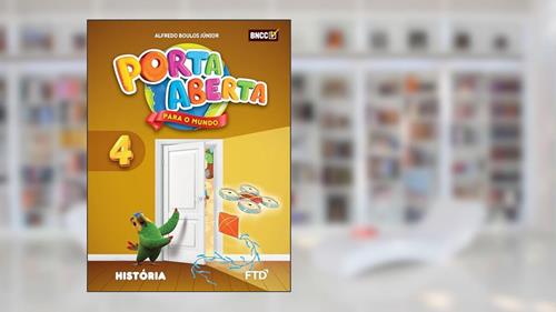 Capa de Porta Aberta História - 4º ano, do autor Alfredo Boulos Júnior
