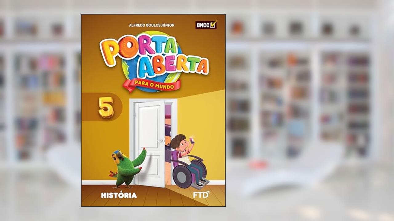 Porta Aberta História - 5º ano, do autor Alfredo Boulos Júnior