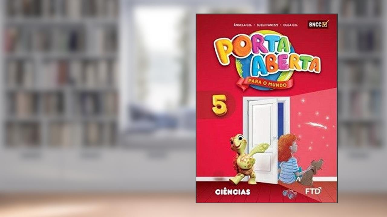 Capa de Porta Aberta - Ciências - 5 Ano - Ef I - Edição Renovada 2019, do autor Vários Autores