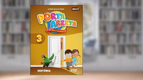 Capa de Porta Aberta História - 3º ano, do autor Alfredo Boulos Júnior