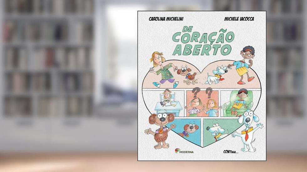 De coração aberto, do autor Carolina Michelini; Michele Iacocca