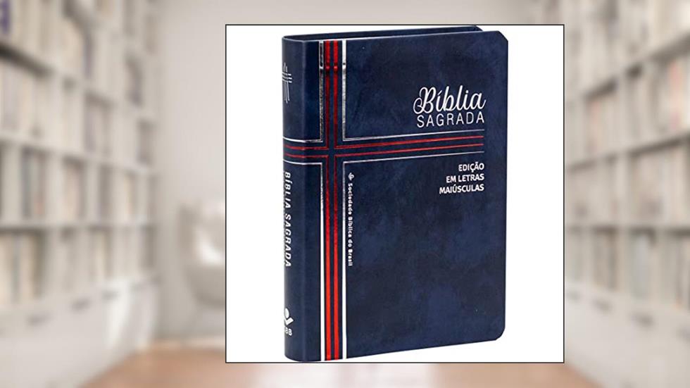 Bíblia Sagrada NTLH Letras Maiúsculas: Nova Tradução na Linguagem de Hoje (NTLH), do autor SBB Sociedade Bíblica do Brasil