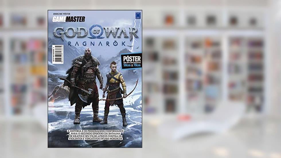 Superpôster Game Master - God of War Ragnarok - Arte A, do autor Editora Europa