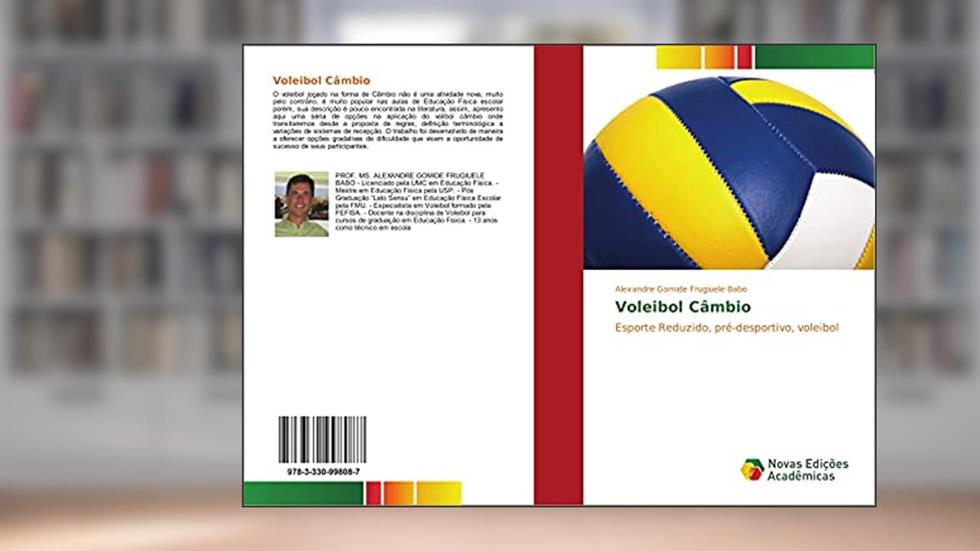 Voleibol Câmbio: Esporte Reduzido, pré-desportivo, voleibol, do autor Alexandre Gomide Frugiuele Babo