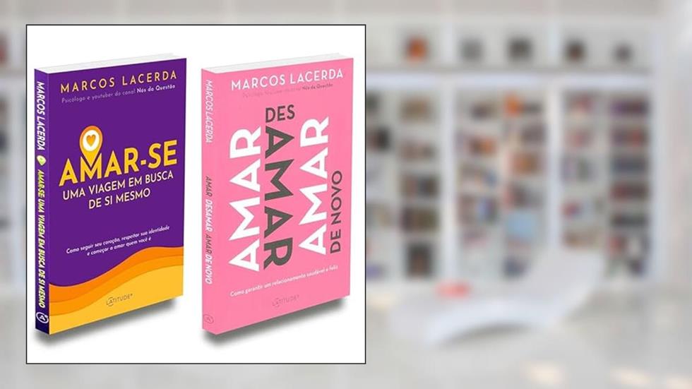 Kit 2 Livros Marcos Lacerda: Amar-Se uma Viagem/Amar Desamar, do autor Marcos Lacerda