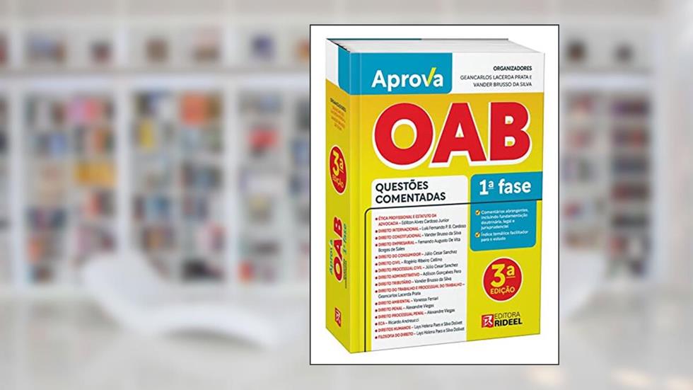 Aprova Oab 1ª Fase Questões Comentadas - 3ª Edição, do autor Geancarlos Lacerda Prata