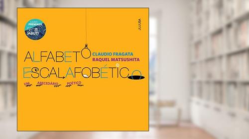Capa de Alfabeto Escalafobético: um Abecedário Poético, do autor Cláudio Fragata