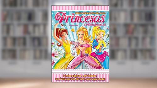 Capa de Brincadeiras no Palácio: Princesas do Reino Encantado (Princesas Livro de Atividades 1), do autor On Line Editora
