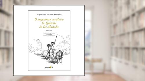Capa de D. Quixote de La Mancha II: Segundo livro, do autor Miguel de Cervantes