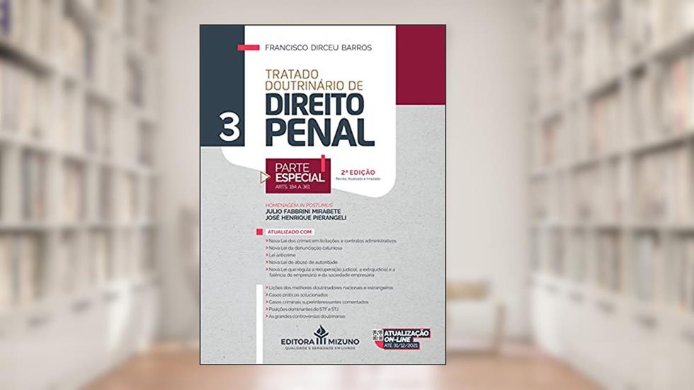Tratado Doutrinário de Direito Penal (Edição 3), do autor Francisco Dirceu Barros