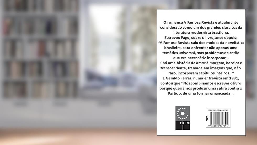 A Famosa Revista, do autor Geraldo Ferraz; Patrícia Galvão (PAGU) (PAGU)