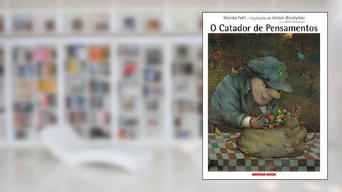 Capa de O catador de pensamentos, do autor Monika Feth