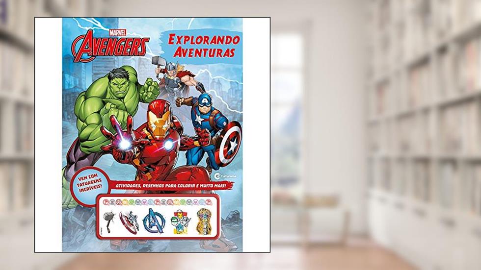 Explorando Aventuras - Vingadores Com Tatuagens, do autor Equipe Cultura