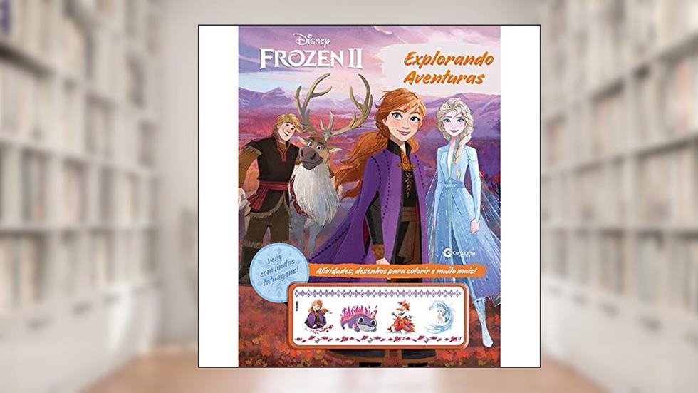 Explorando Aventuras - Frozen 2 Com Tatuagens, do autor Equipe De Edições Infantis