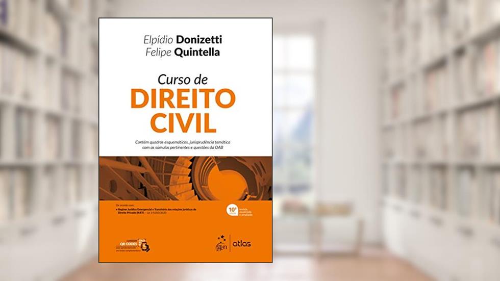 Curso de Direito Civil, do autor Elpídio DONIZETTI; Felipe QUINTELLA
