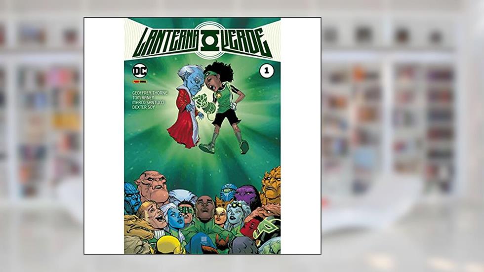 Lanterna Verde Vol. 1, do autor Geoffrey Thorne