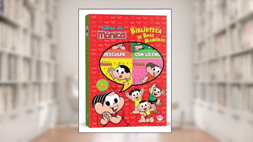 Capa de Turma da Mônica - Biblioteca de boas maneiras, do autor Ciranda Cultural