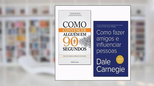 Capa de Como Fazer Amigos E Influenciar Pessoas, Como Convencer Alguem Em 90 Segundos Kit, do autor Diversos Autores