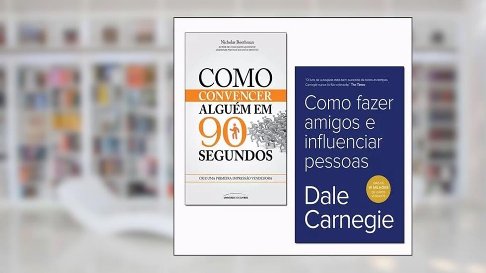 Como Fazer Amigos E Influenciar Pessoas, Como Convencer Alguem Em 90 Segundos Kit, do autor Diversos Autores