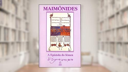 Capa de Maimônides. A Epístola do Iêmen, do autor Moshé Ben Maimon