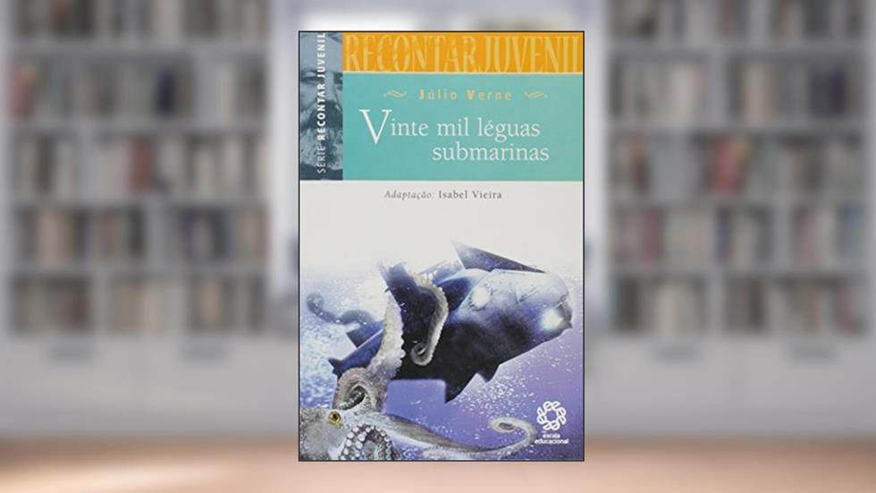 Vinte Mil Léguas Submarinas Recontar Juvenil, do autor Vários Autores