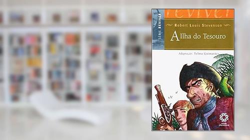 Capa de A Ilha do Tesouro - Série Recontar Juvenil, do autor Vários Autores