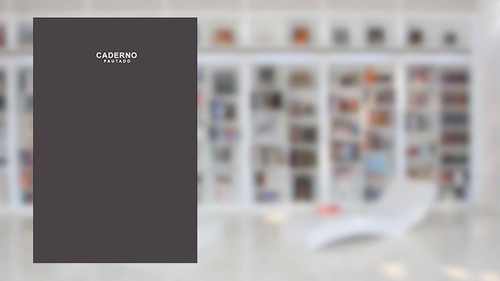 Caderno Pautado: Livro Para Escrever Cinzento, do autor Caderno Classico