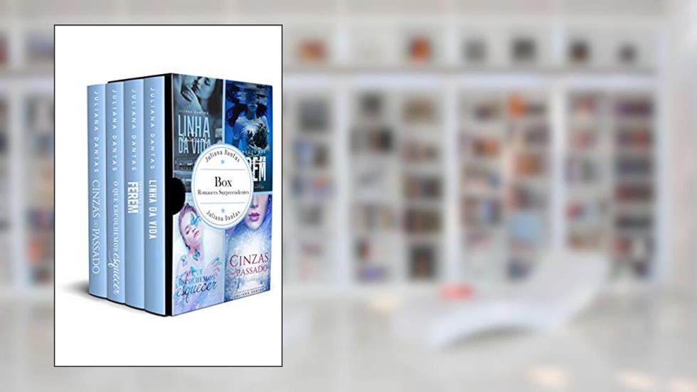 Box Romances Inesquecíveis: Cinzas do Passado, Linha da Vida, Segredos que ferem, do autor Juliana Dantas