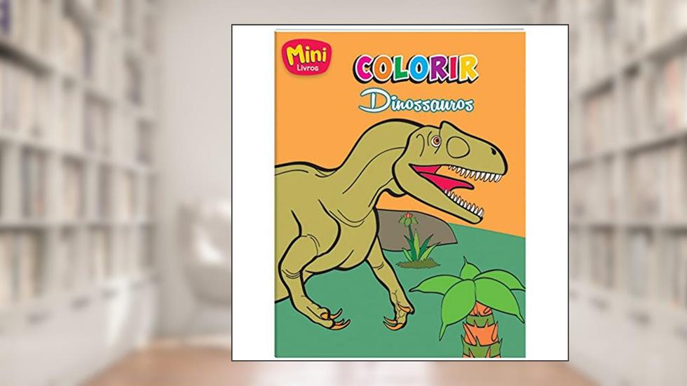 Mini - Colorir: Dinossauros, do autor DIGG COMUNICACAO
