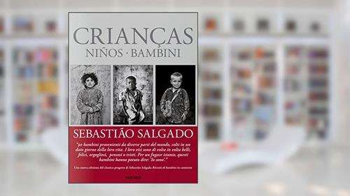 Capa de Crianças, do autor Sebastião Salgado