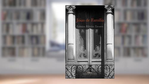 Capa de Jóias de família, do autor Zulmira Ribeiro Tavares