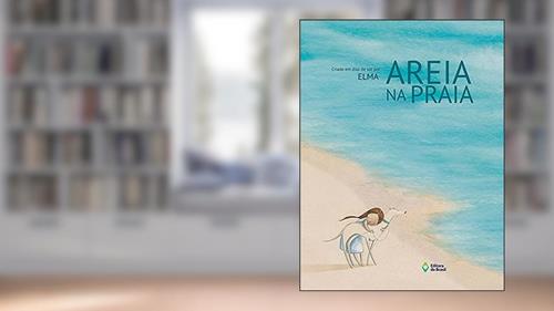 Capa de Areia na praia, do autor Elma