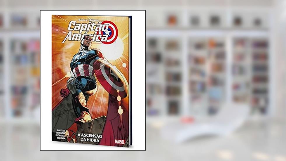 Capitão América: sam Wilson Vol.01: Nova Marvel Deluxe, do autor Dennis "Hopeless" Hallum; Rick Remender