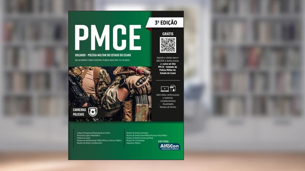 Soldado Da Polícia Militar Do Estado Do Ceará - PMCE, do autor Equipe AlfaCon