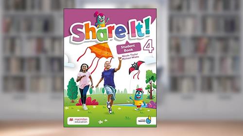 Capa de Share it! Student Book With Sharebook and Navio app W/wb - 4, do autor Nicole Taylor; Michael