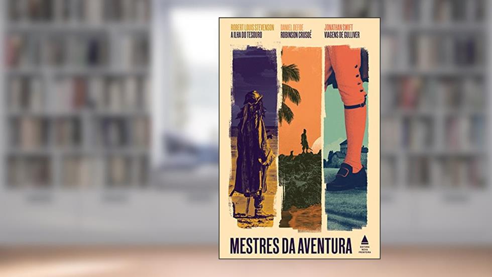 Box - Mestres da aventura, do autor Daniel Dalfoe; Robert Louis Stevenson; Jonathan Swift