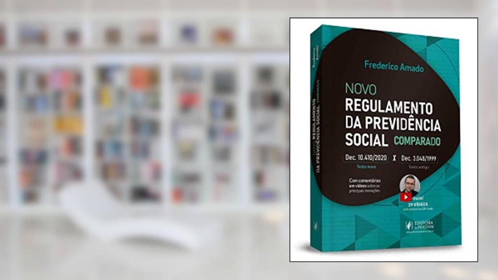 Novo Reg. Da Previdencia Soc. Comparado - 01Edição 20, do autor Frederico Amado