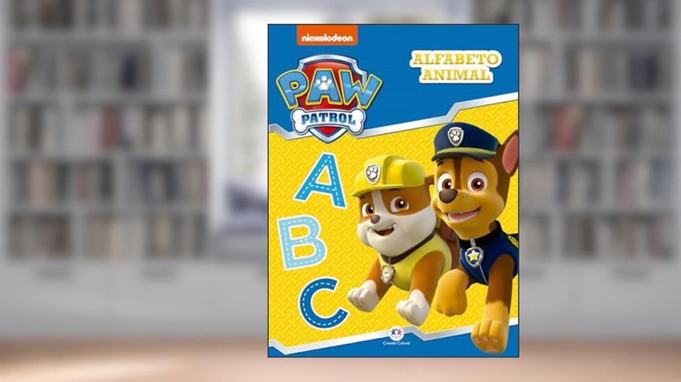 Patrulha Canina - Alfabeto animal, do autor Ciranda Cultural