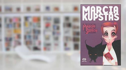 Capa de A maldição do silêncio, do autor Marcia Kupstas