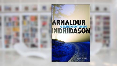 Capa de O silêncio do túmulo, do autor Arnaldur Indridason