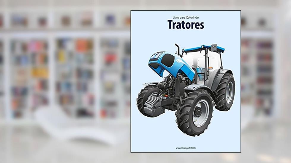 Livro para Colorir de Tratores 1, do autor Nick Snels