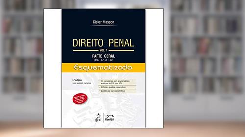 Capa de Direito Penal Esquematizado. Parte Geral - Volume 1, do autor Cleber Masson